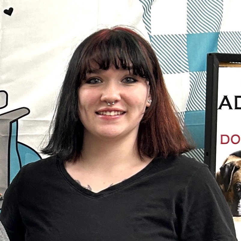 Portrait of regan twamley, Animal Care Technician